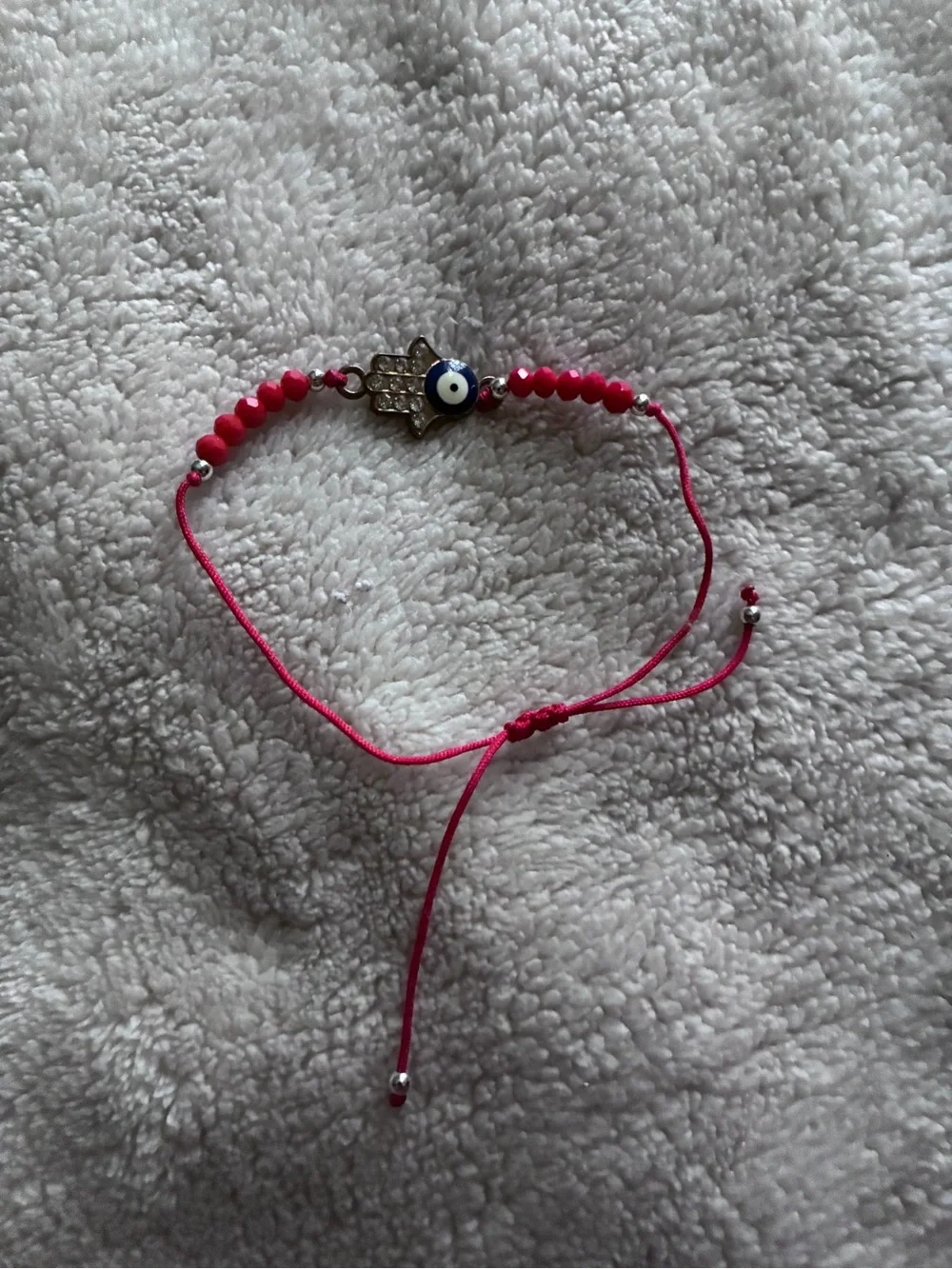 Evil Eye Hamsa Red String Bracelet